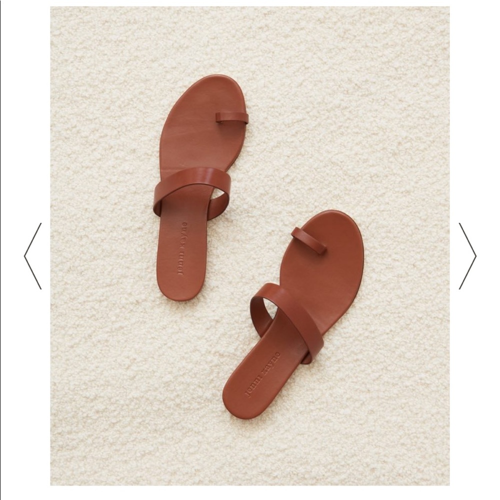 Jenni Kayne Leather Strap Sandal